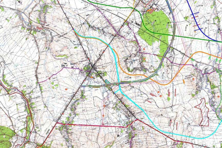 Jak może przebiegać obwodnica Miejsca Piastowego?