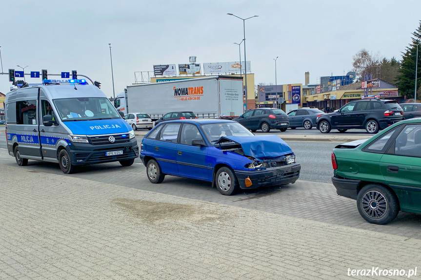 Zderzenie dwóch opli astra