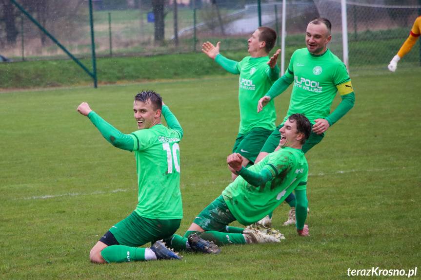 Dwie bramki Patryka Orzechowskiego w Odrzykoniu