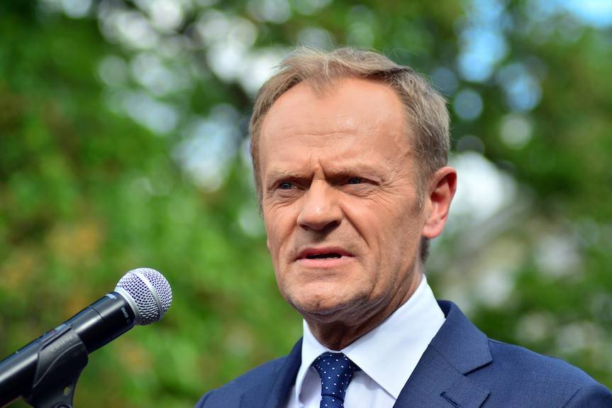 Spotkanie z Donaldem Tuskiem w Krośnie