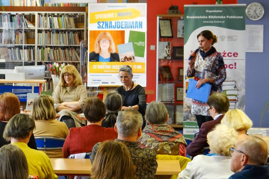 O polsko-żydowskich korzeniach i miłości do Beskidu - Monika Sznajderman w KBP