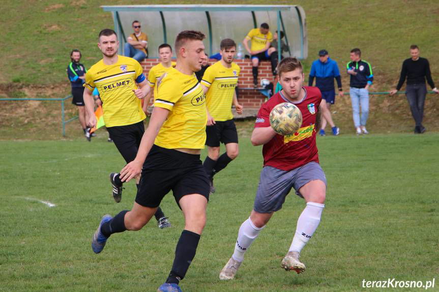 Podział punktów i czerwona kartka w Krościenku Wyżnym