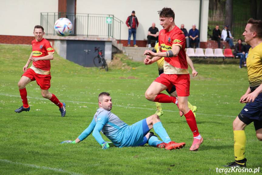 Strzelecki show Kacpra Wywróta w Komborni