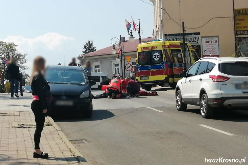 Dramat na ulicy w Krośnie