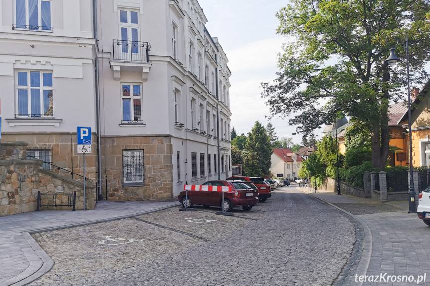 Utrudnienia na ul. Grodzkiej w Krośnie