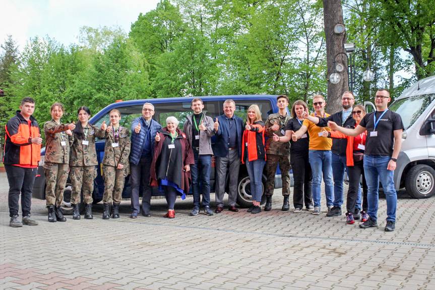 Młodzież z Miejsca Piastowego Ukrainie