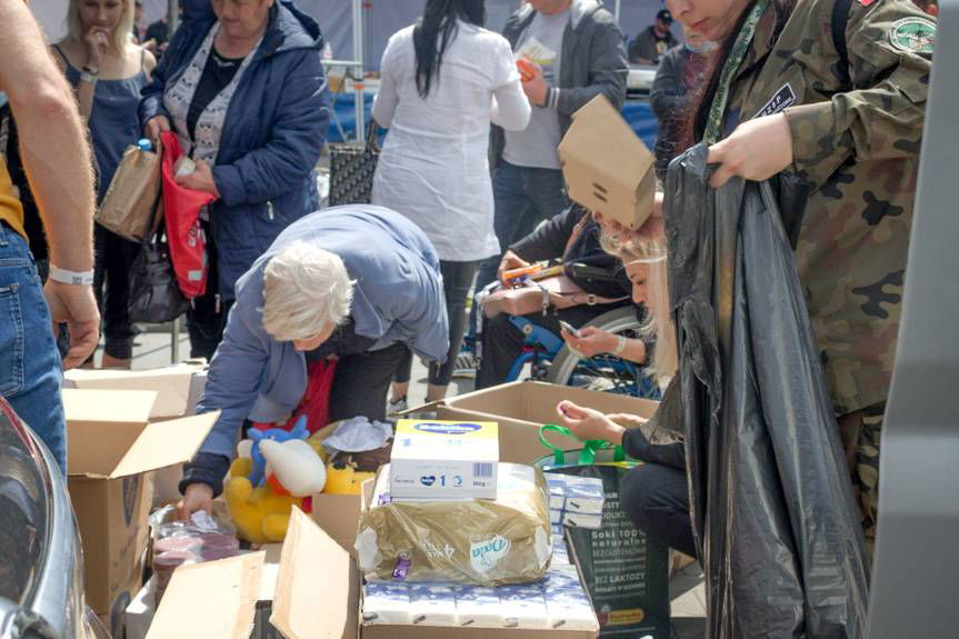 Młodzież z Miejsca Piastowego Ukrainie