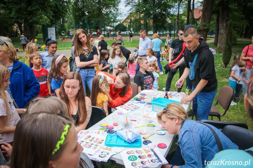 Piknik w Parku Jordanowskim w Krośnie