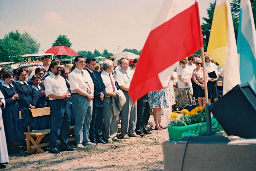 I rocznica pobytu Jana Pawła II w Krośnie. Zdjęcia z 1998 roku