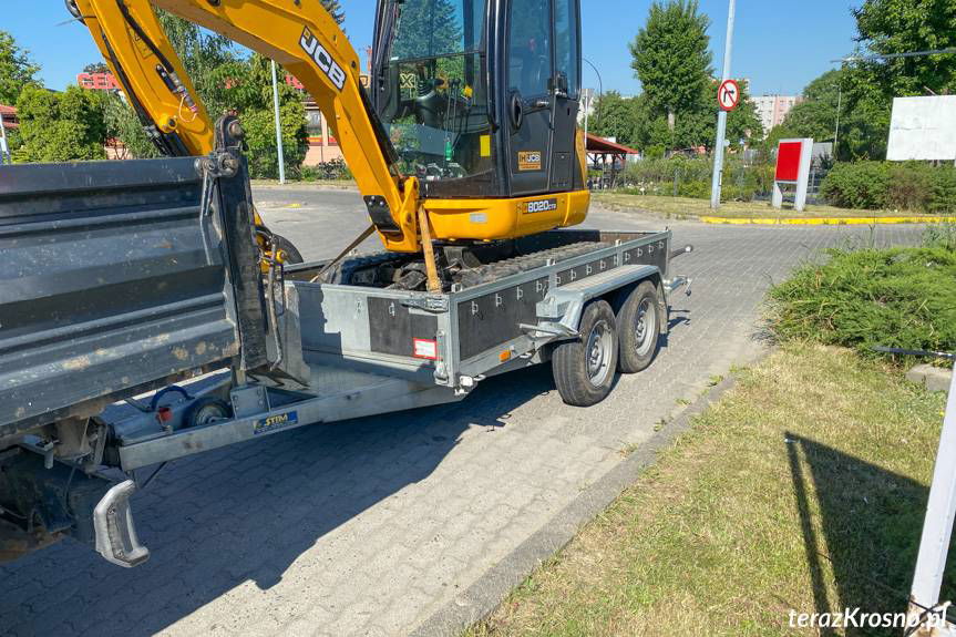 Zderzenie trzech pojazdów na Podkarpackiej