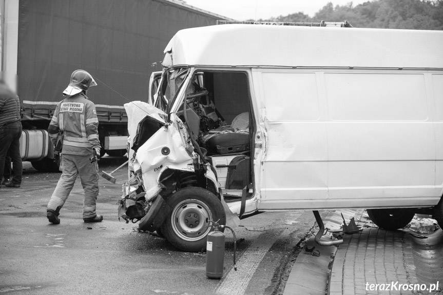 Wypadek w Komborni