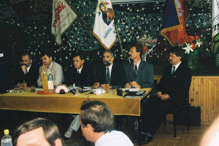 Marian Krzaklewski w Krośnie. 26 lat temu