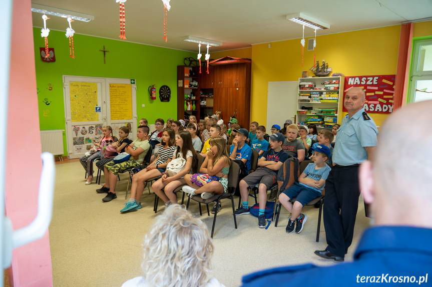Bezpiecznie podczas wakacji. Piknik edukacyjny w Krośnie