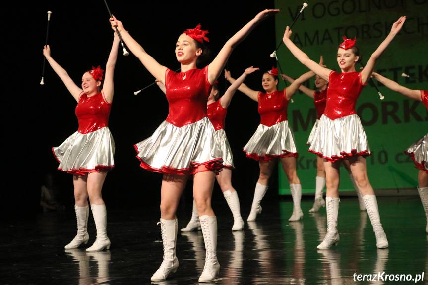 Mażoretki wystąpiły w Krośnie