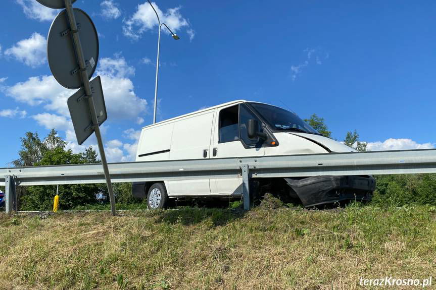 Kolizja w wyniku zajechania drogi