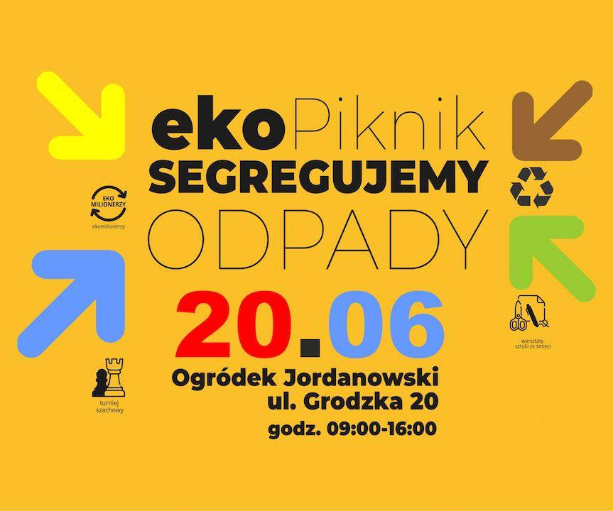 Zaproszenie na piknik ekologiczny do Ogródka Jordanowskiego