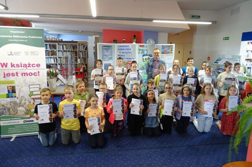 Pisanie jest przygodą… czyli Marcin Kozioł na spotkaniu z młodymi czytelnikami