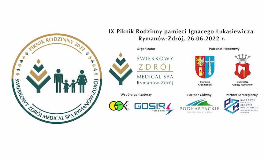 IX Piknik Rodzinny pamięci Ignacego Łukasiewicza - zaproszenie
