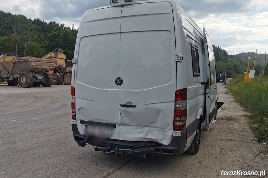 Zderzenie trzech samochodów w Lipowicy