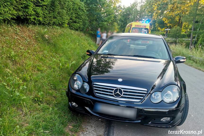 Odrzykoń. 13-letni rowerzysta wjechał pod samochód