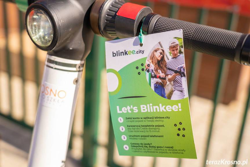 W Krośnie można już wypożyczać elektryczne hulajnogi