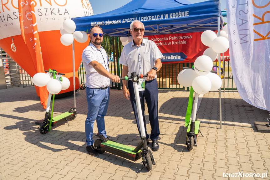 W Krośnie można już wypożyczać elektryczne hulajnogi
