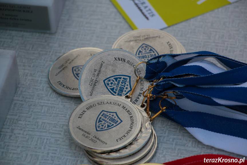 Katarzyna Albrycht i Wojciech Pelczar zwyciężyli w Biegu Szlakiem Marii Konopnickiej