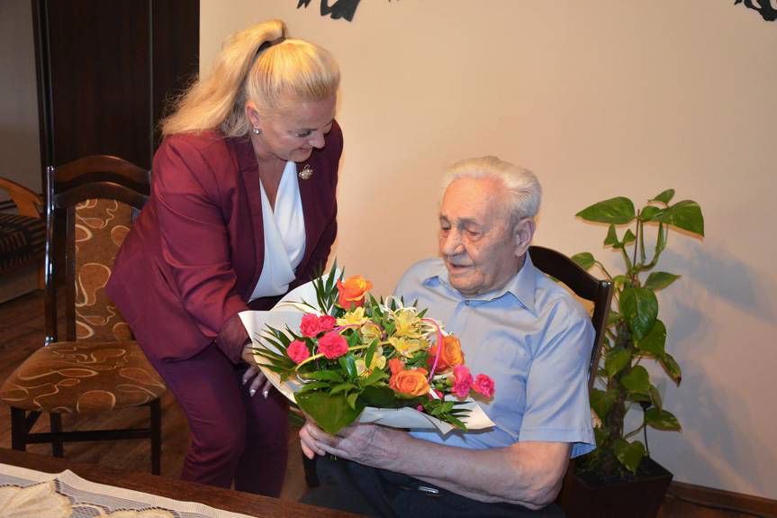 Sylwester Bełch świętował setne urodziny