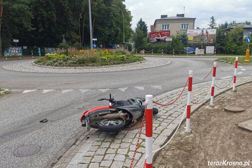 Ucieczkę zakończył kolizją