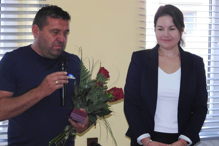 Właściciele winnicy z Komborni nagrodzeni przez ministra