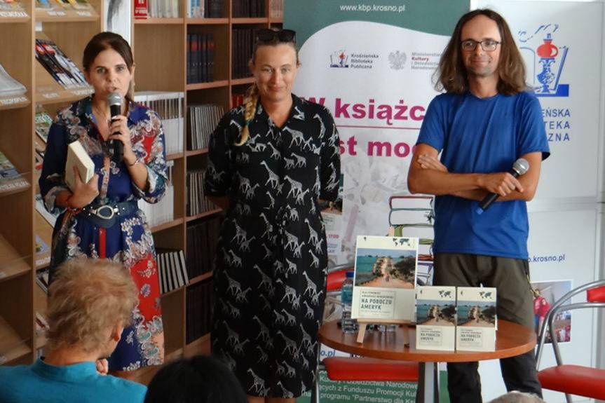 Droga jest jak narkotyk... spotkanie z Olą Synowiec i Arkadiuszem Winiatorskim w KBP