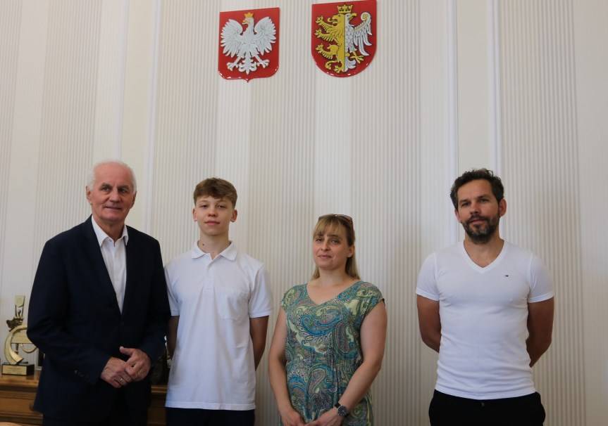 Paweł Ginalski uhonorowany przez prezydenta Krosna