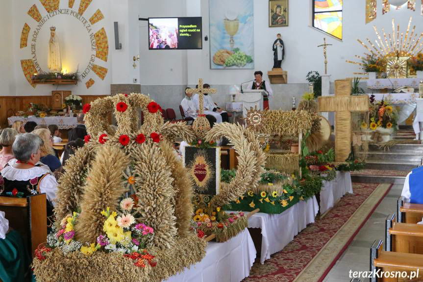 Dożynki gminy Dukla w Łękach Dukielskich