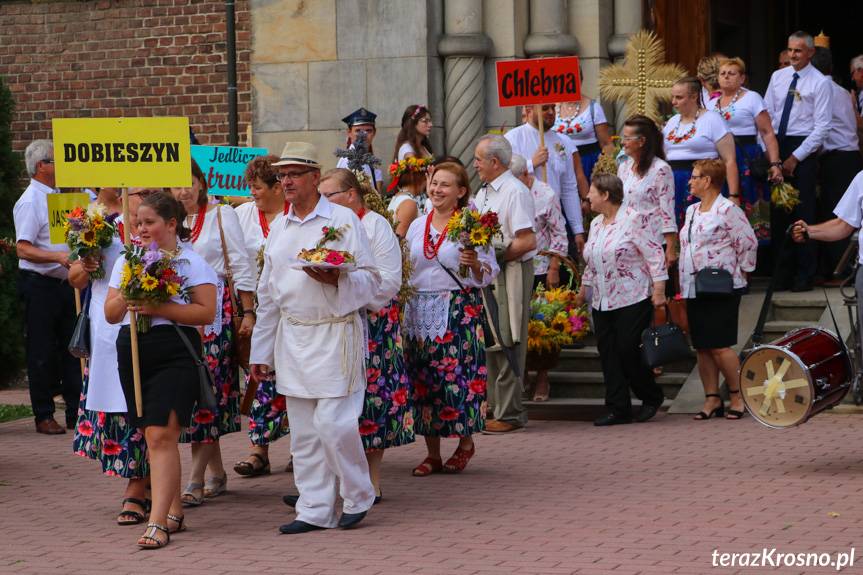 Dożynki gminne w Jedliczu
