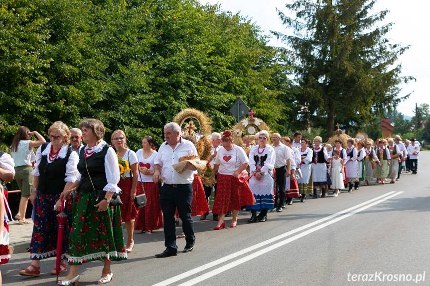 Dożynki Gminy Rymanów we Wróbliku Królewskim