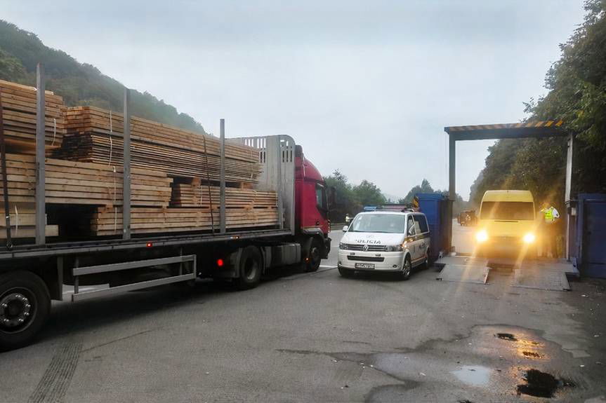 Krośnieńscy policjanci pracowali na Słowacji