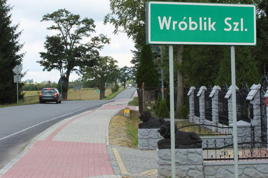 Gmina Rymanów wybudowała chodniki przy drogach wojewódzkich