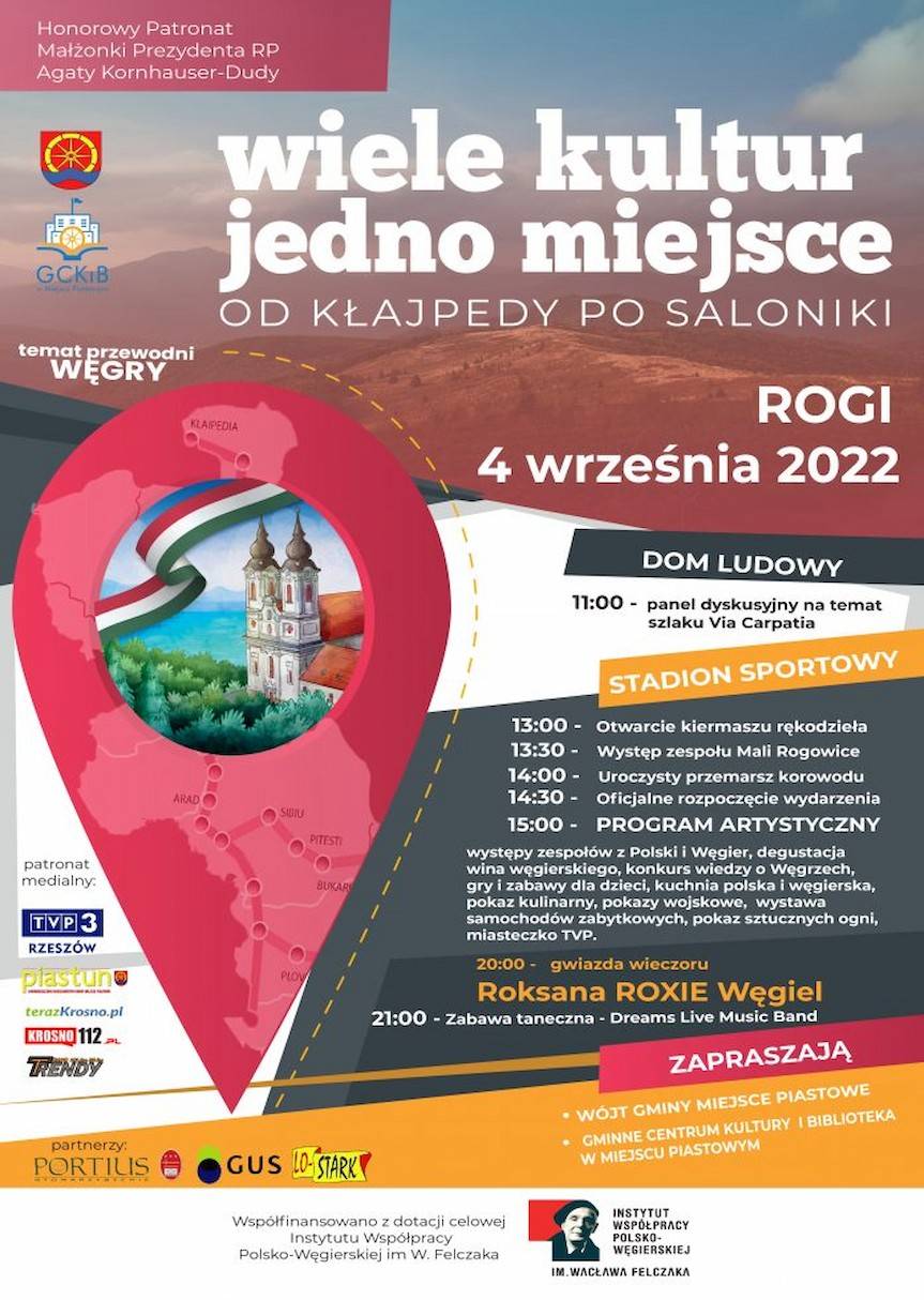 "Wiele Kultur - Jedno Miejsce. Od Kłajpedy po Saloniki" czyli międzynarodowa impreza w Rogach