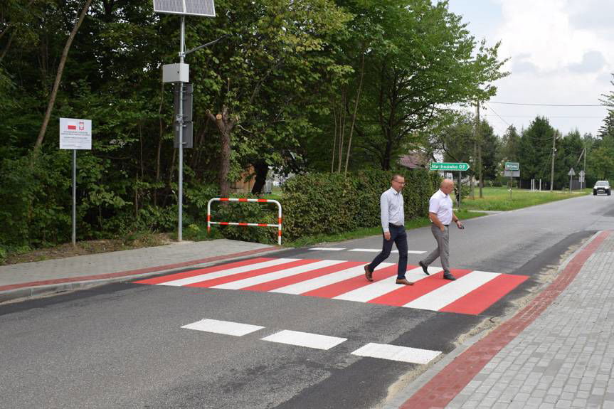 Bezpieczne przejścia w powiecie krośnieńskim