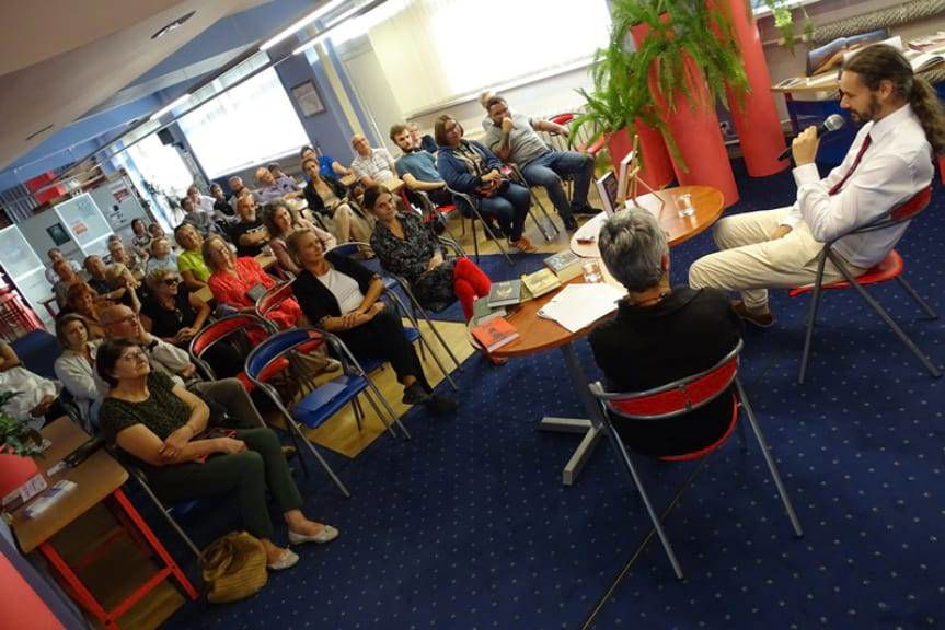 "O to chodzi w pisaniu…"- Radek Rak na spotkaniu autorskim w KBP