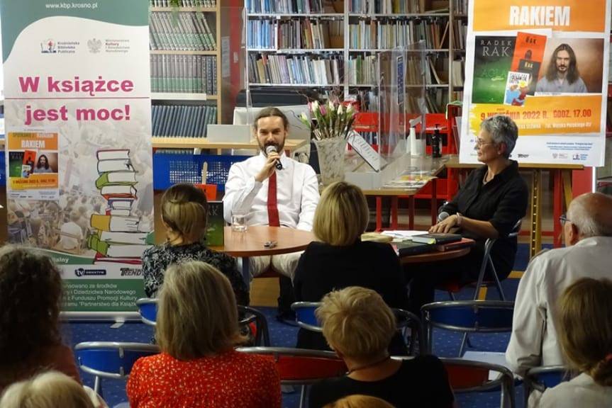 "O to chodzi w pisaniu…"- Radek Rak na spotkaniu autorskim w KBP