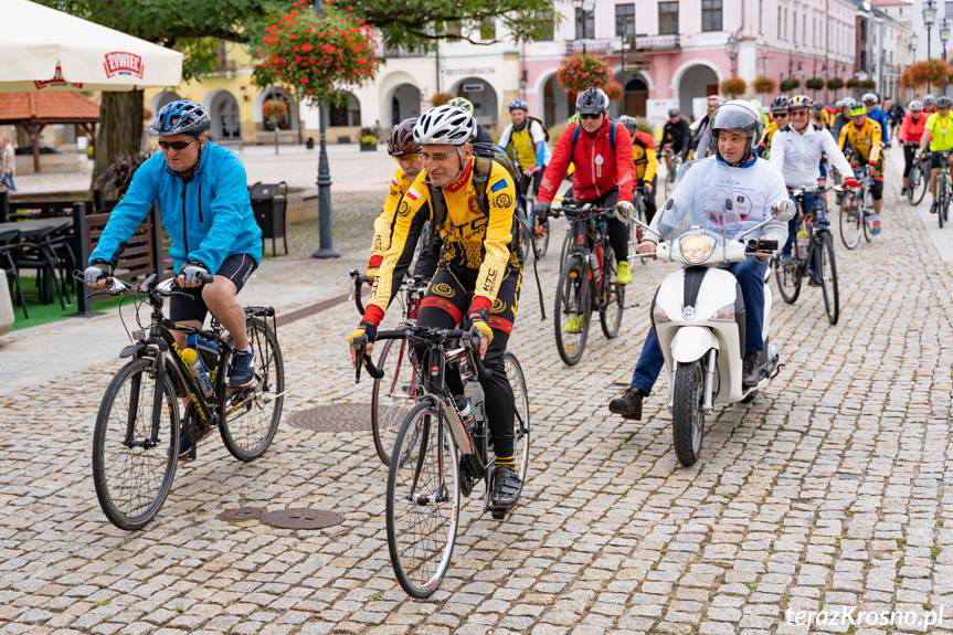 Rajd rowerowy w uznaniu dla honorowych dawców