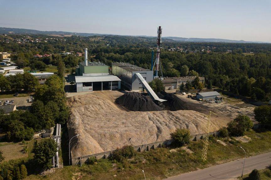 Elektrociepłownia Krosna z zapasami biomasy i węgla. Czy nie zabraknie w zimie?