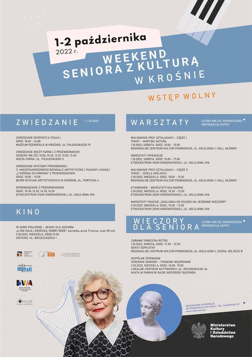Weekend seniora z kulturą