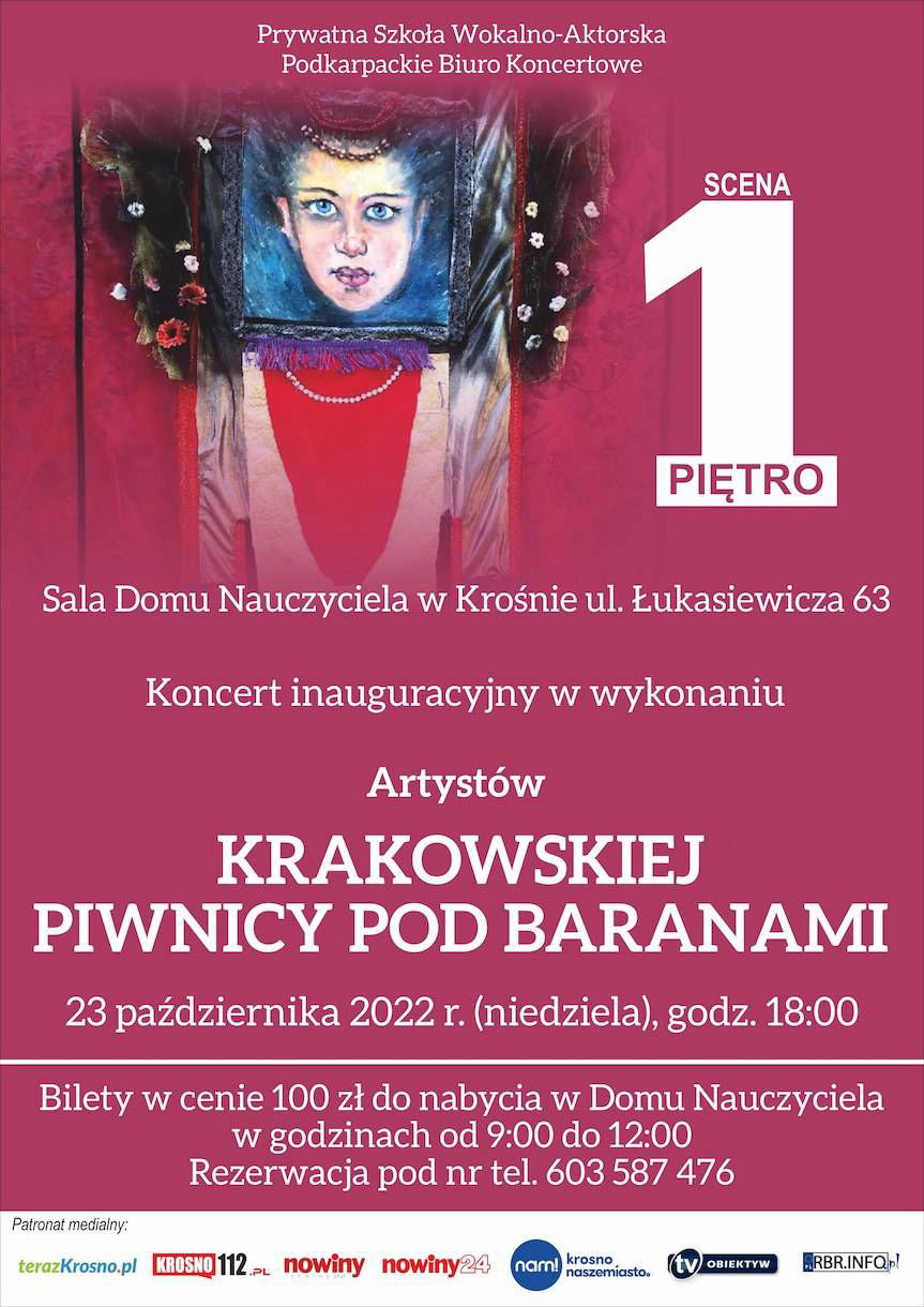 Koncert artystów Piwnicy pod Baranami w Krośnie