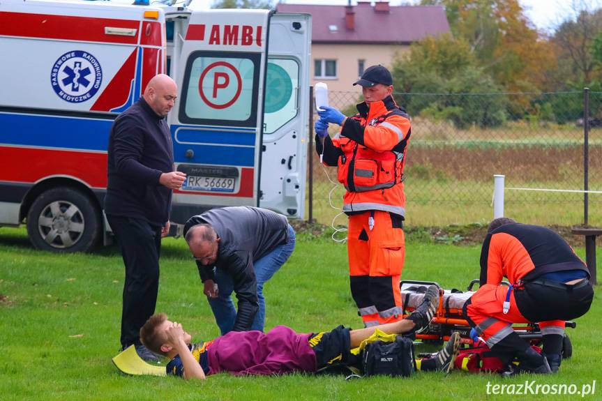 Zwycięstwo Iwonki we Wróbliku w tle poważnej kontuzji zawodnika gospodarzy