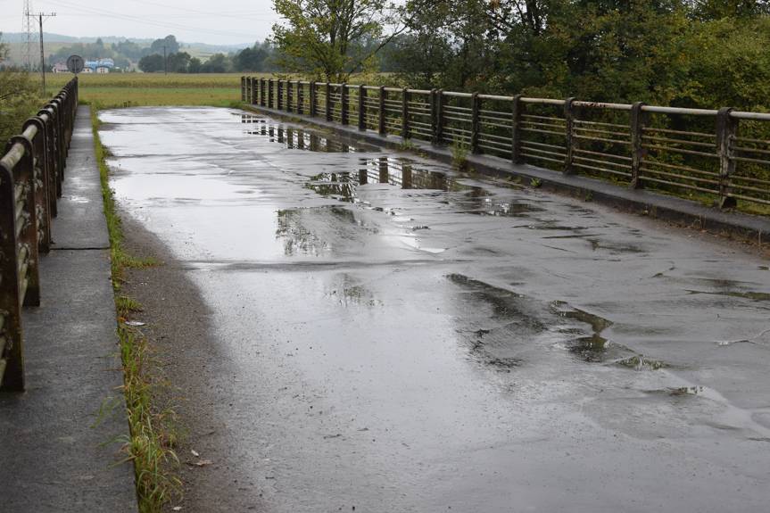 Most na rzece Wisłok zamknięty na rok