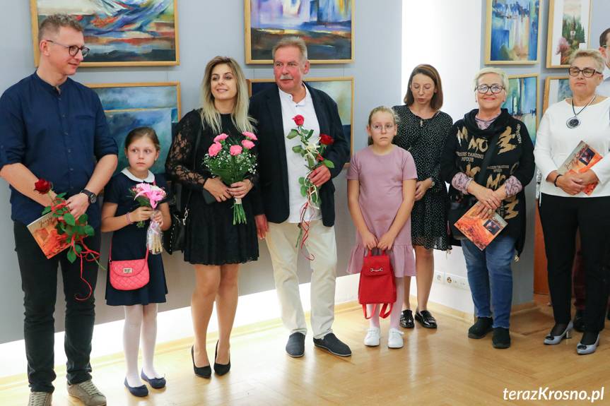 Malarstwo Jerzego Figury na wystawie w Brzozowie