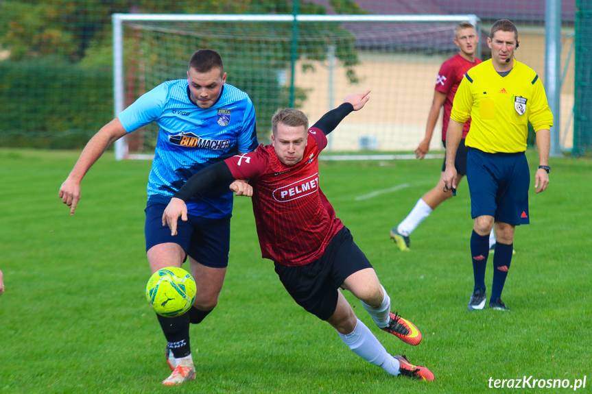 Zorza Łęki Dukielskie "na piątkę" w Krościenku Wyżnym