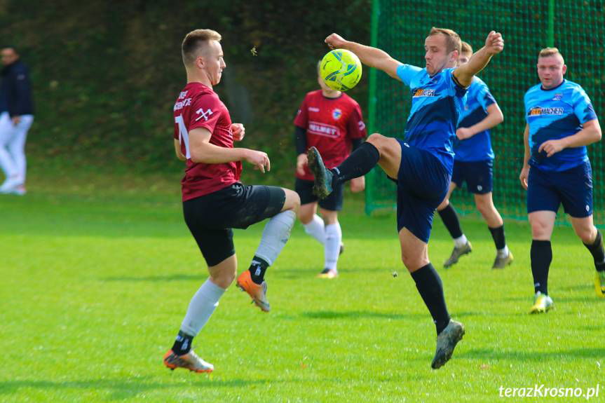 Zorza Łęki Dukielskie "na piątkę" w Krościenku Wyżnym